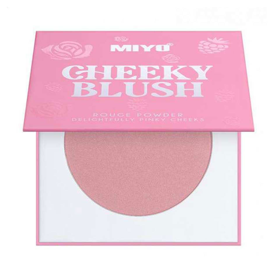 Компактні рум'яна для обличчя Miyo Cheeky Blush Rouge Powder Delightfully Pinky Cheeks 01 Its True, 8 г