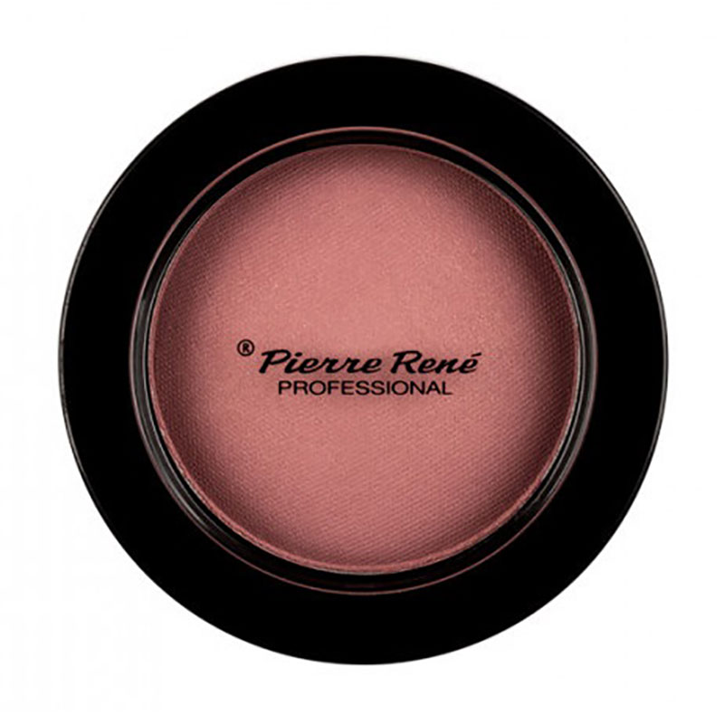 Компактні рум'яна для обличчя Pierre Rene Long Lasting Powder Blush 02 Pink Fog, 6 г